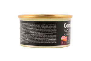 Корм д/дорослих котів Мус з індичкою яблуком морквою та желе 85г ж/б Carnie