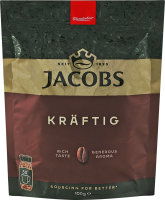 Кофе растворимый сублимированный Kraftig Jacobs д/п 100г