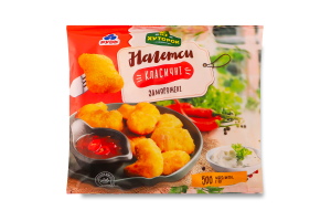 Наггетсы замороженные Классические Хуторок м/у 500г
