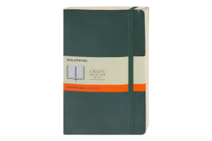Записник Moleskine Classic лінія м'як середн зелен
