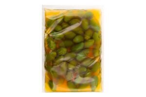 Оливки зелені Белла ді Черінйола з/к в розсолі 400г п/е Альба Фуд