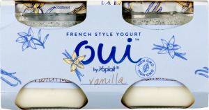 Yoplait Oui French Style Yogurt Vanilla - 4 CT
