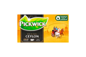Чай чорний натуральний Ceylon Original Pickwick к/у 20х2г