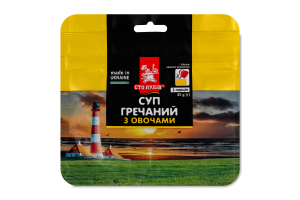 Суп гречаний з овочами Сто пудів д/п 35г