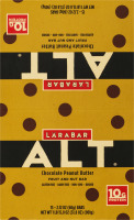 Larabar Alt Gluten Free Fruit & Nut Bars Chocolate Peanut Butter - 15 CT