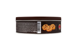 Печиво з шоколадними краплинами 454г ж/б Патіссеріе Матео