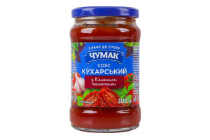 Соус с вялеными томатами Кухарский Чумак с/б 300г
