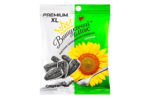 Насіння соняшника смажене солоне смугасте Premium Вишуканий смак м/у 130г