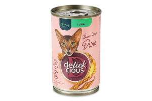 Корм додатковий для котів Напій з тунцем Delickcious з/б 140г