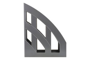 Лоток для бумаг вертикальный серый №ЛВ-01 КиП 1шт