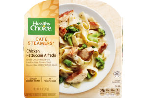 Healthy Choice Cafe Steamers Chicken Fettuccini Alfredo