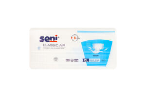 Подгузники для взрослых Extra large Classic air Seni 30шт