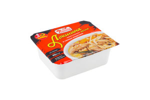 Локшина швидкого приготування яєчна з смаком яловичини негостра 90г Голден Драгон