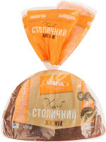 Хлеб половинка в нарезке Столичный ржаной Київхліб м/у 475г