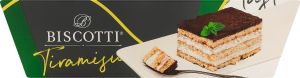 Тістечко бісквітне Тірамісу Biscotti к/у 270г