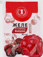 Желе со вкусом вишни ТМ "1" м/у 90г