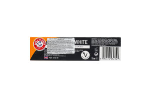 Паста зубная отбеливающая с активированным углем Arm&Hammer 75мл