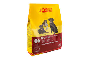 Корм сухий повнораціонний для дорослих собак Regular JosiDog м/у 900г