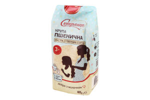 Крупа пшеничная из твердых сортов Экстра Сквирянка м/у 600г