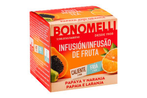 Чай Bonomelli Папая та апельсин 12шт И436 (Італ)