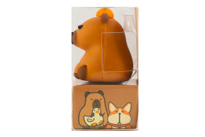 Ластик фигурка №ZB.5429 Смешные капибары Kids line ZiBi 1шт в ассорт