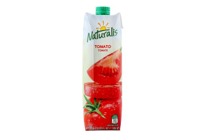 Сік з сіллю та цукром пастеризований Tomato Naturalis т/п 1л