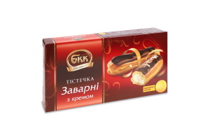 Пирожные Заварные с кремом Київ БКК к/у 360г