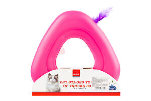 Іграшка для котів Трикутник з кулькою24х7,2х30,4см