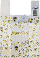 Пакет майка ЛотОК маленький пе 30 50