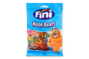 Конфеты желейные Медведи неон Fini м/у 90г