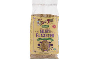 Bob's Red Mill Organic Golden Flaxseed Raw Whole