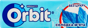 Резинка жевательная без сахара с подластителями Сладкая мята Orbit м/у 14г