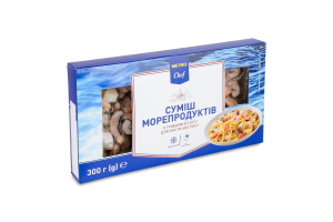 MC СУМІШ МОРЕПРОДУКТІВ З ГРИБАМИ 300 Г