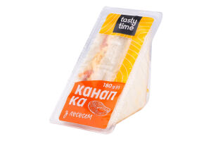 Бутерброд с лососем Tasty Time п/у 180г