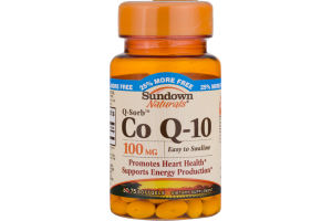 Sundown Naturals Q-Sorb Co Q-10 100mg - 75 CT