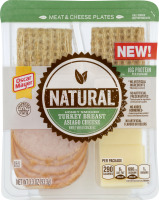 Oscar Mayer Natural Honey Smoked Turkey Breast, Asiago Cheese and Whole Wheat Crackers