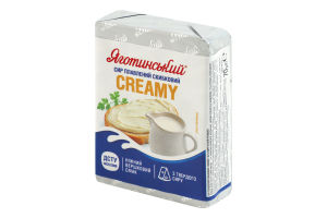 Сыр плавленый 38% ломтиковый Creamy Яготинський м/у 70г