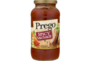 Prego Meat Sauce Spicy Sausage