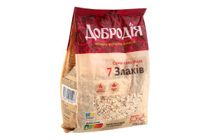 Смесь хлопьев 7 злаков Добродія м/у 400г