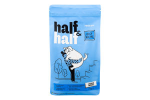 Корм сухий повнораціонний для дорослих собак великих порід Beef recipe Premium Half&Half м/у 2кг
