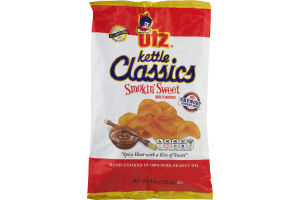 Utz Kettle Classics Smokin' Sweet BBQ Crunchy Potato Chips
