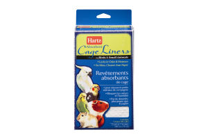 Hartz Absorbent Cage Liners For Birds And Small Animals - 7 CT