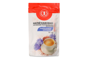 Напій кавовий на основі індійського цикорію розчинний 50г ТМ "1"