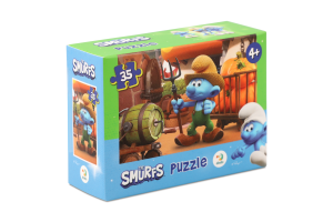 Пазл-міні The Smurfs Фермер з гарбузами 35елементів DoDo
