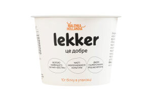 Йогурт 3% с наполнителем фруктовым Персик По-гречески Lekker ст 230г