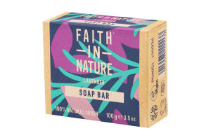 Мило з лавандою 100г Faith in Nature