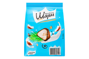 Цукерки Королівський шарм з кокосовим кремом 110г АВК