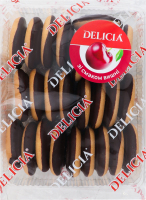 Печиво здобне збивне зі смаком вишні Delicia м/у 426г