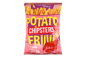Соломка картопляна солона з цукром та підсолоджувачем Лобстер Chipster's м/у 70г