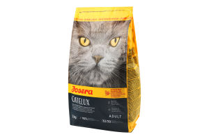 Корм д/довгошерстих котів Кейтлюкс з м"ясом качки та картоплею сухий 2кг Йозера